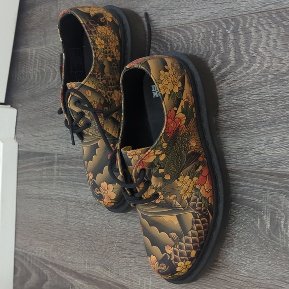 RARE Dr. Martens 1461 Japanese Tattoo Size 5 - Picture 3 of 7